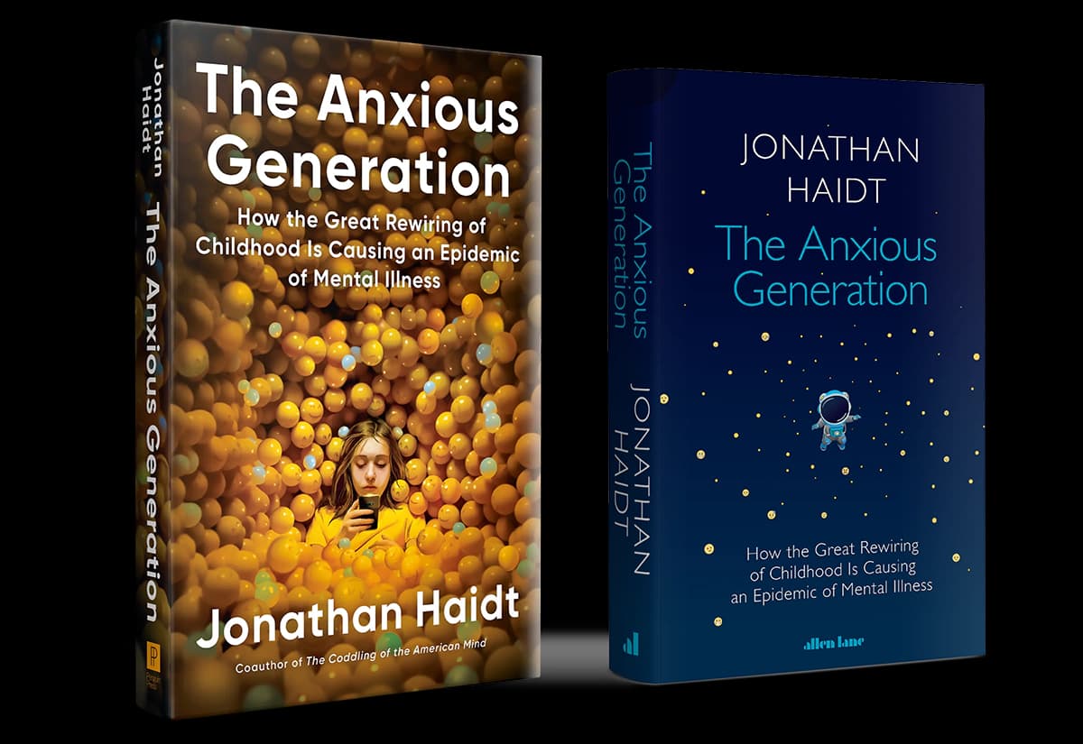 The Anxious Generation Book Covers